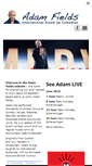 Mobile Screenshot of adamfields.net
